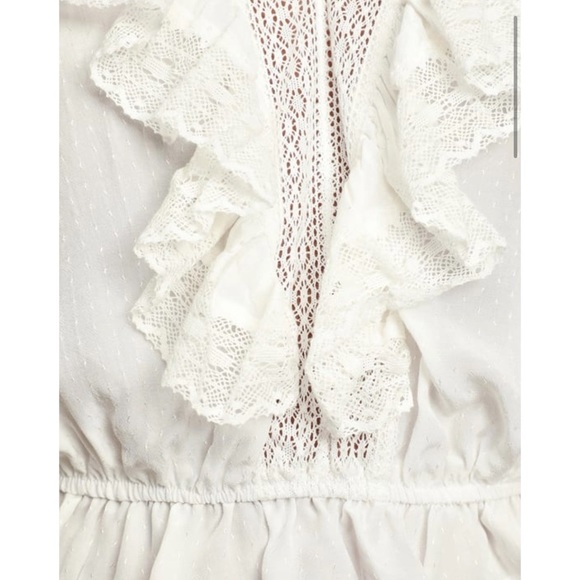 Ivory lace top - Picture 5 of 7
